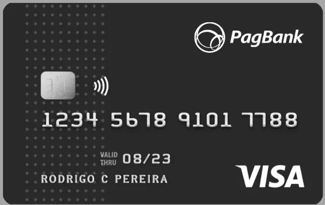 Cartão de Crédito PagBank integrado ao celular